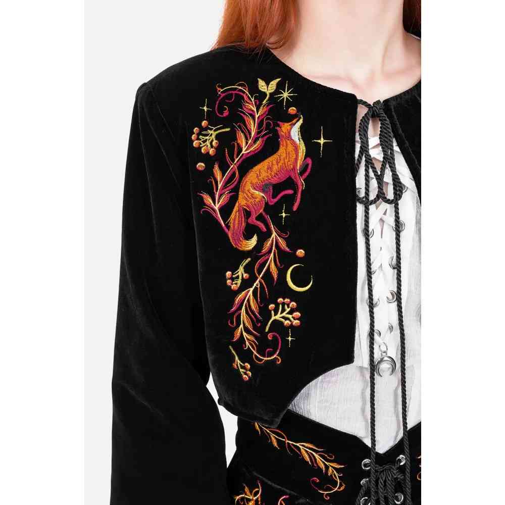 Restyle - Afterglow Bolero - Zwart